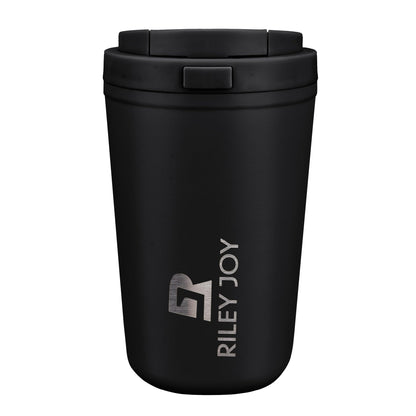 Insulated Coffee Mug for Travel Spill & Leak Proof Stainless Steel Coffee Tumbler Reusable Coffee Cup with Lid Black 13OZ