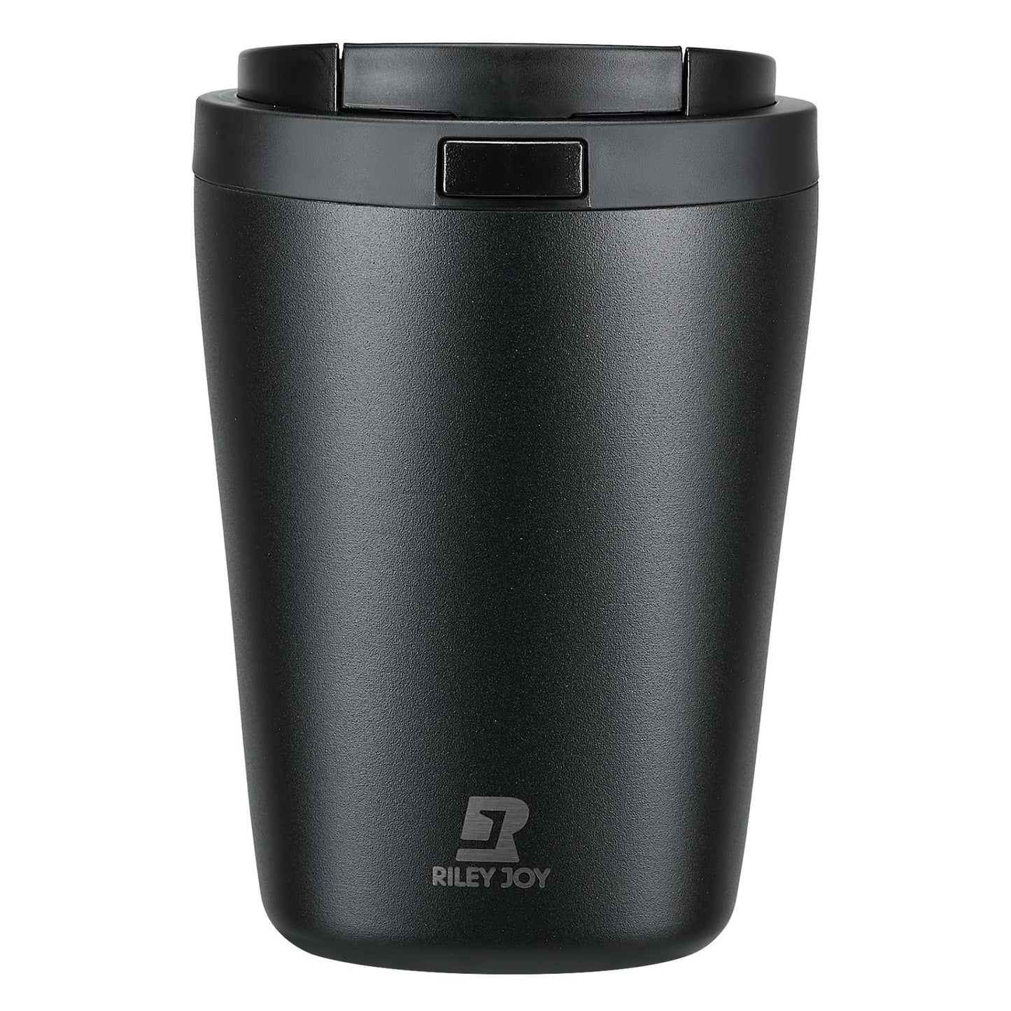 Insulated Coffee Mug for Travel with One-Tap Open Lid Spill Proof Stainless Steel Coffee Tumbler Car Mug Pink White 12OZ
